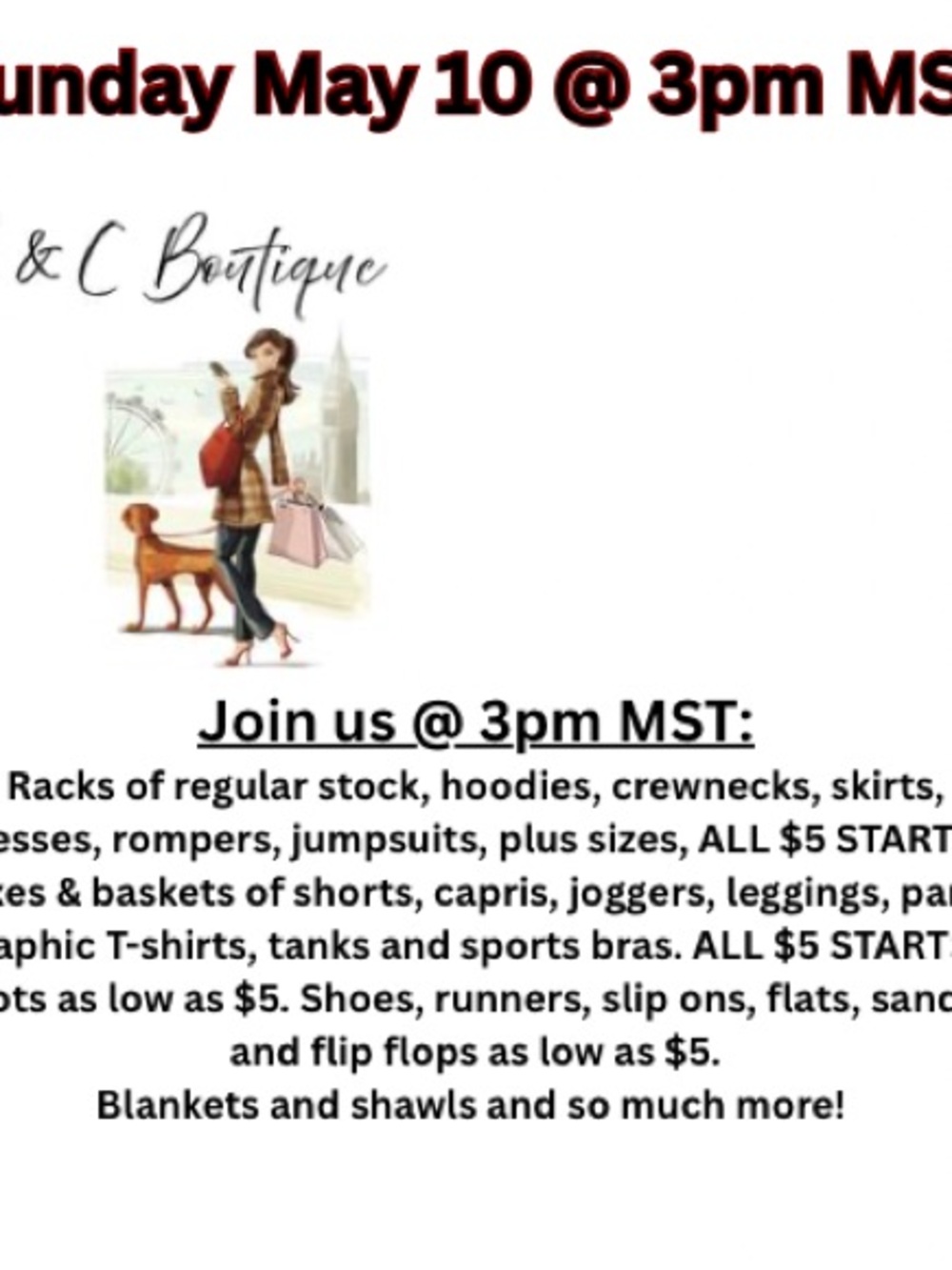 Live today! 3pm MST!